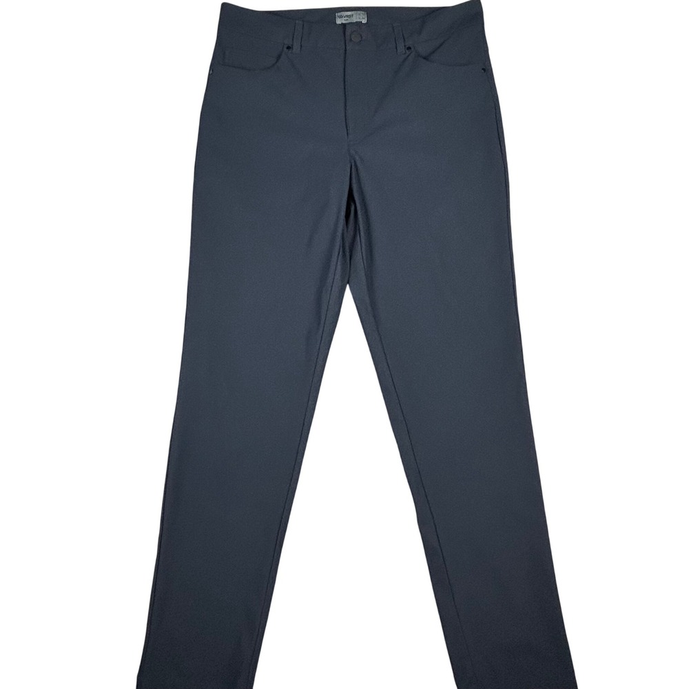 VRST Mens Slim Fit Pants Size 33x32 Navy Blue Performance Stretch‎ Chino Casual